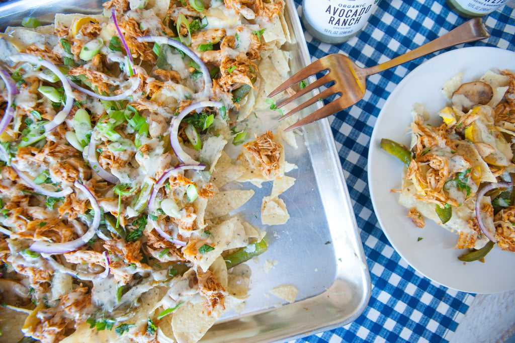 BBQ Chicken Nachos