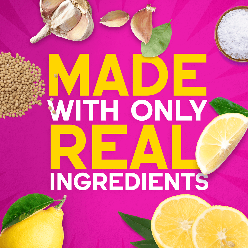 Organic Lemon Garlic - Made with only real ingredients