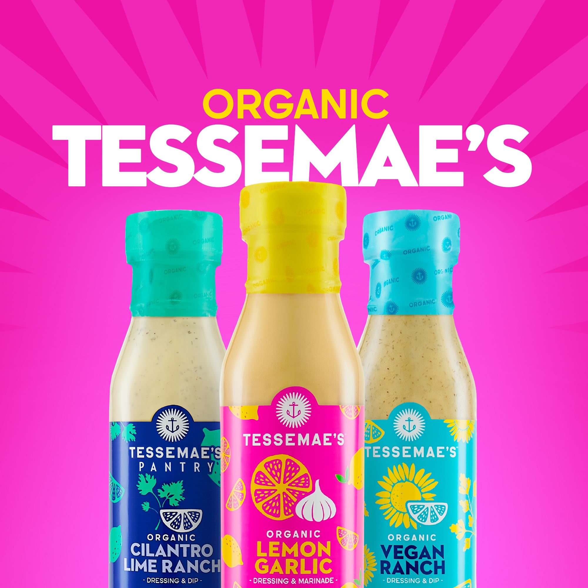 Tessemae's Whole30 Starter Pack - Dressing and Condiments